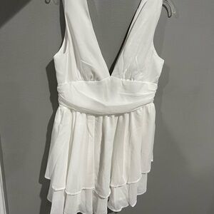 SHEIN White Mini Dress